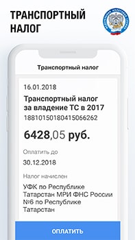 Информация о штрафе в приложении «Штрафы ГИБДД»